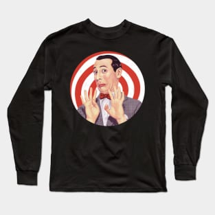 Pee Wee Herman Comedy Long Sleeve T-Shirt